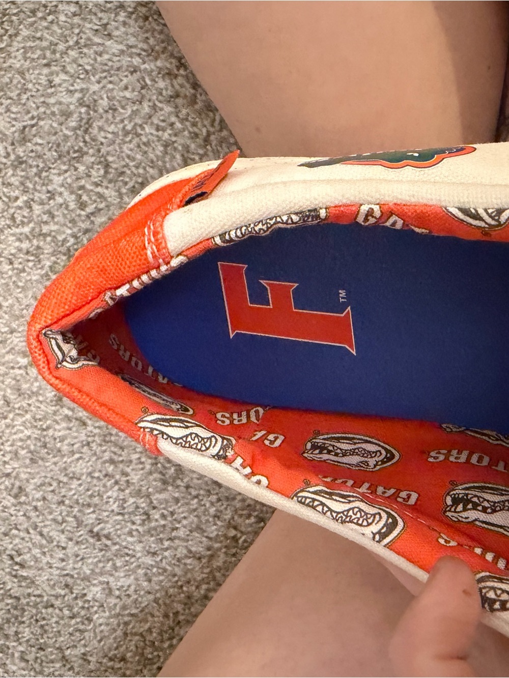 Vaccari Florida Gators Canvas Shoes - Picture 4 of 5